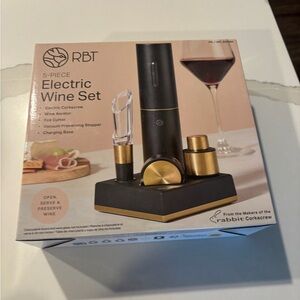 RBT 5-Piece Electric Wine Opener Set